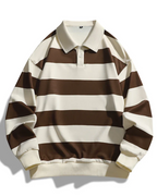 Lässiger Polo-Pullover