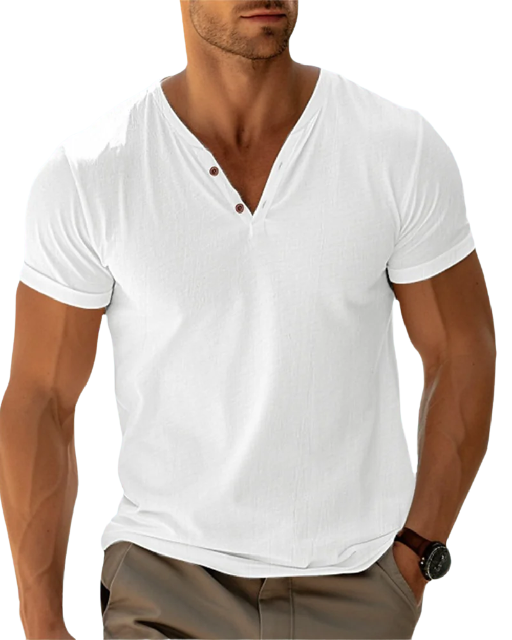 Basic-Sommer-T-Shirt