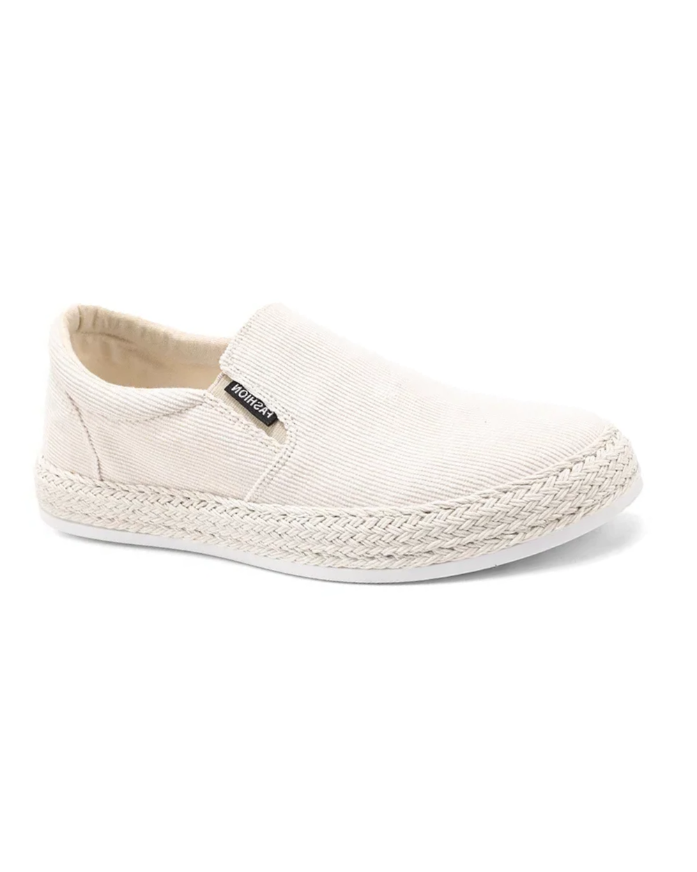 Atmungsaktive Canvas-Schuhe zum Reinschlüpfen