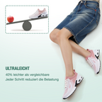 Rosa – Orthopädische Komfortschuhe in Weiß-Rosa