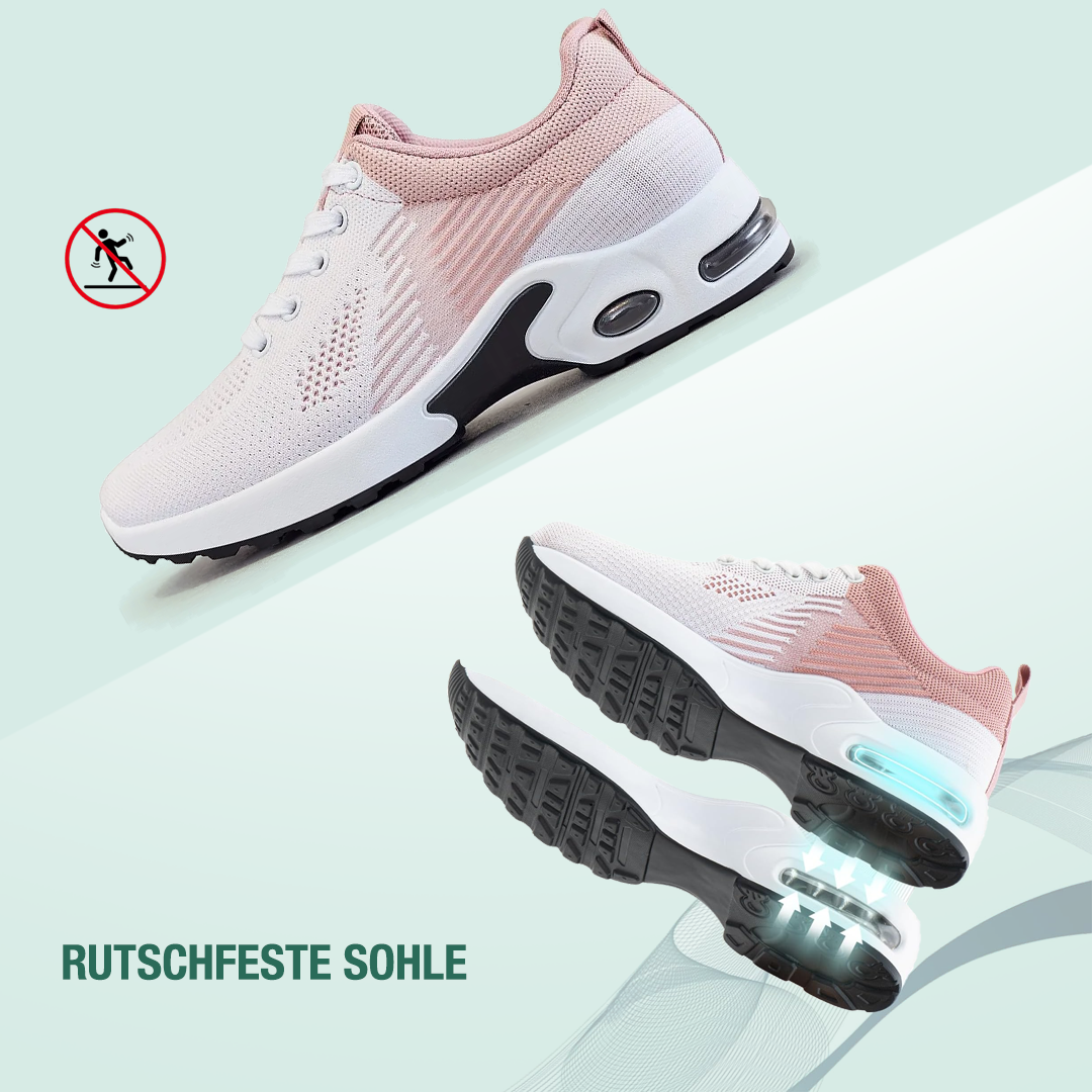 Rosa – Orthopädische Komfortschuhe in Weiß-Rosa