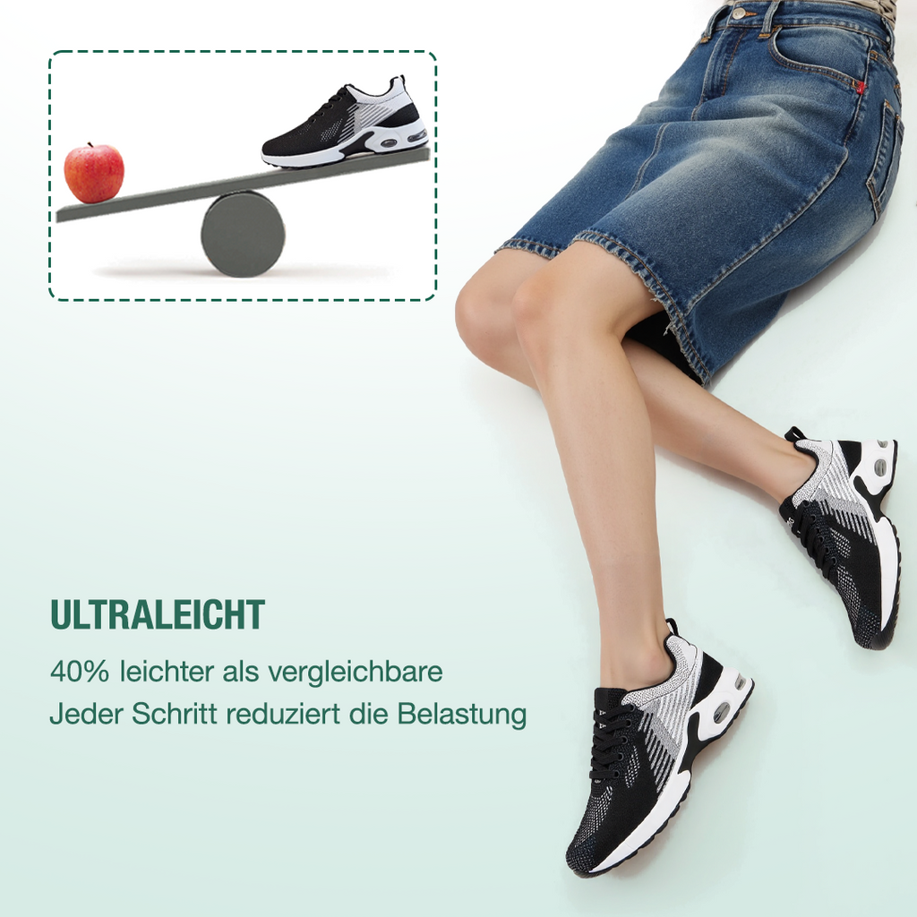 Wanda – Orthopädische Schuhe in Weiß-Schwarz