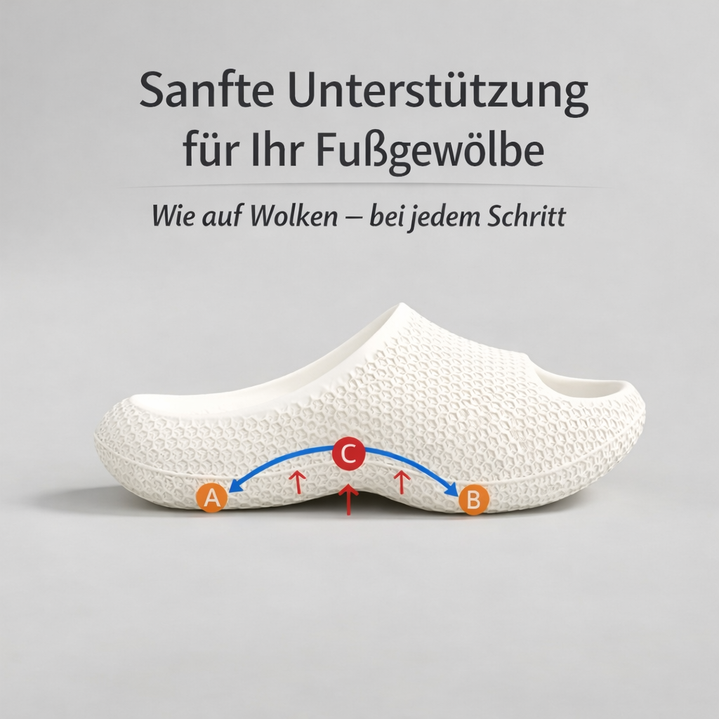 Claudia – Orthopädische Komfort-Clogs für Zuhause