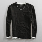 Paris Vintage-Langarm-T-Shirt