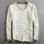 Paris Vintage-Langarm-T-Shirt