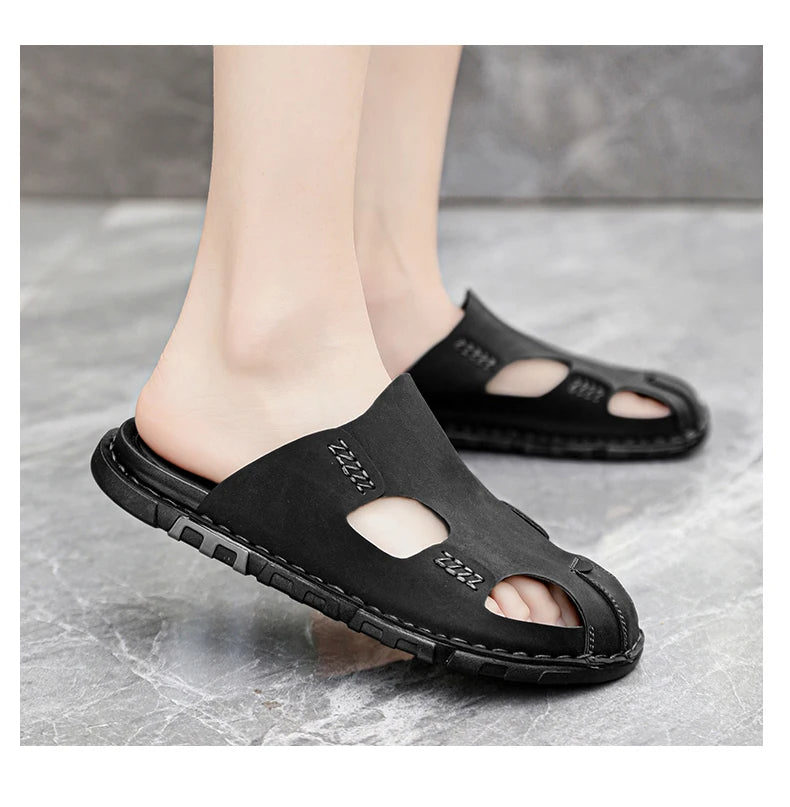 Ledersandalen