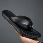 Lässige Ledersandalen