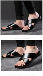 Elegante Ledersandalen