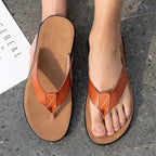 Lässige Ledersandalen