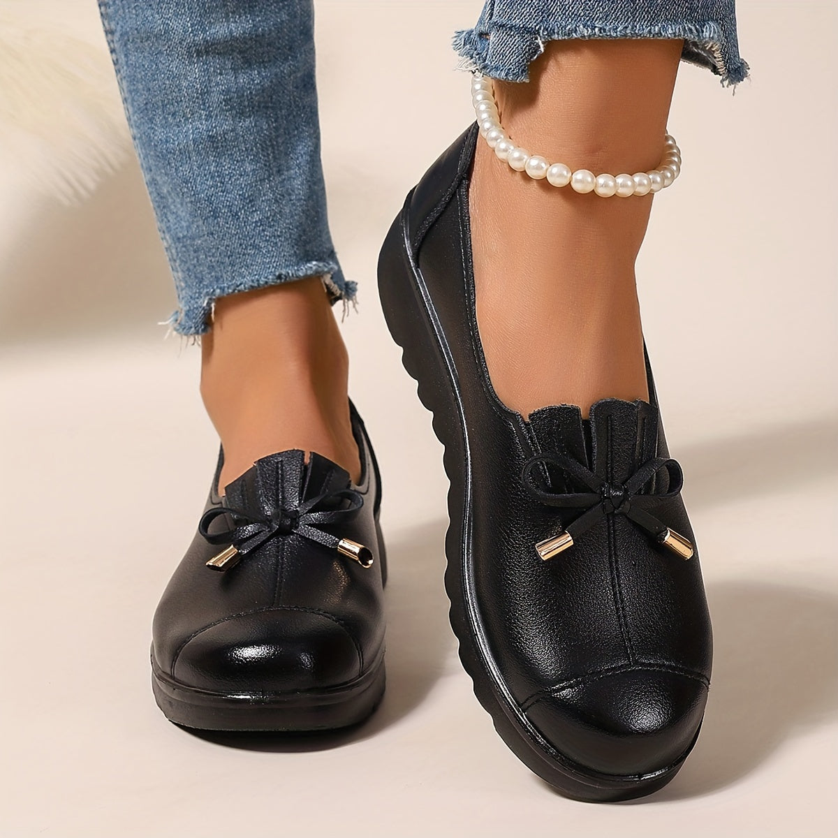 Rosalie™ | Loafer mit Schleifendetail