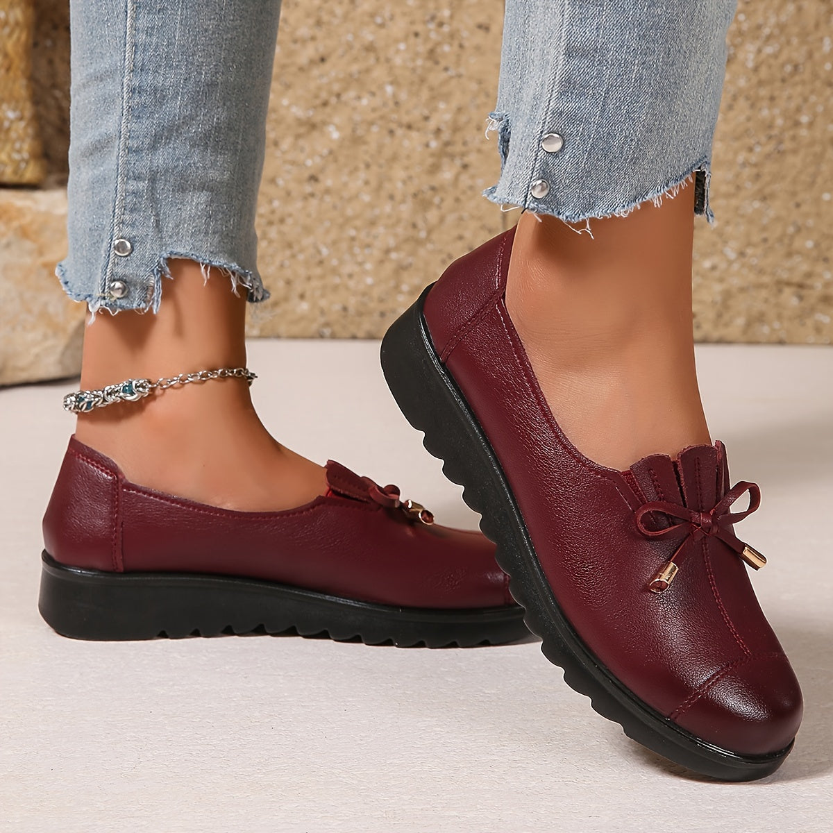Rosalie™ | Loafer mit Schleifendetail
