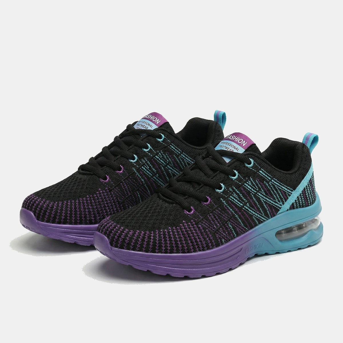 Hilda – Orthopädische Schuhe in Schwarz-Lila