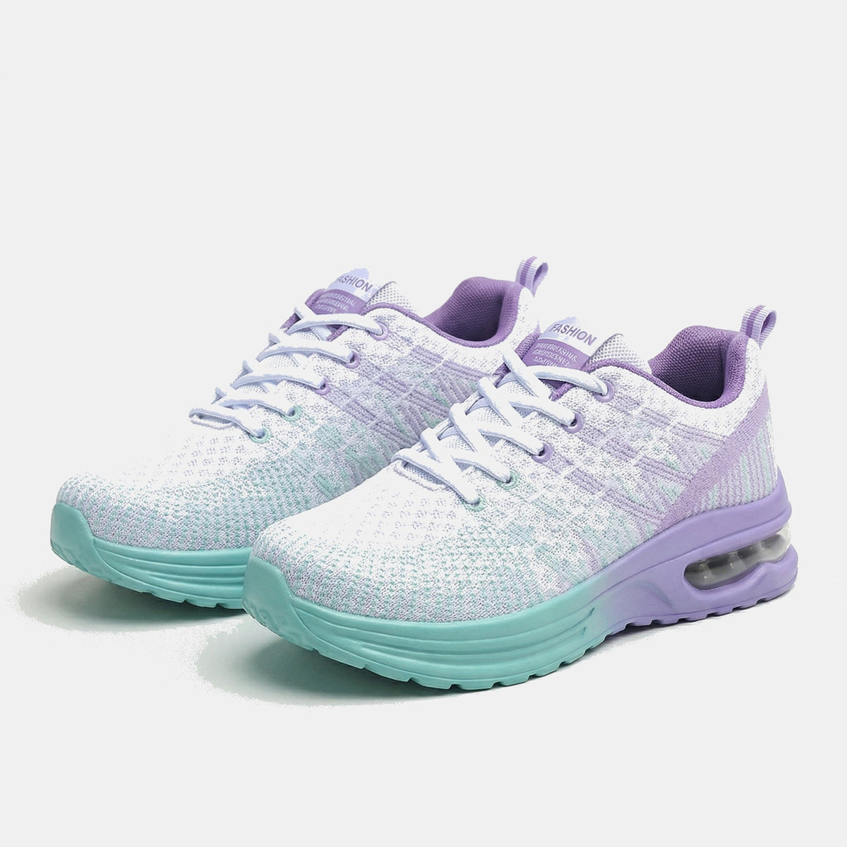 Helena – Orthopädische Schuhe in Violett-Türkis