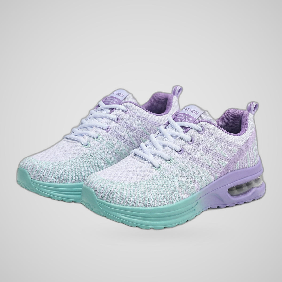 Helena – Orthopädische Schuhe in Violett-Türkis