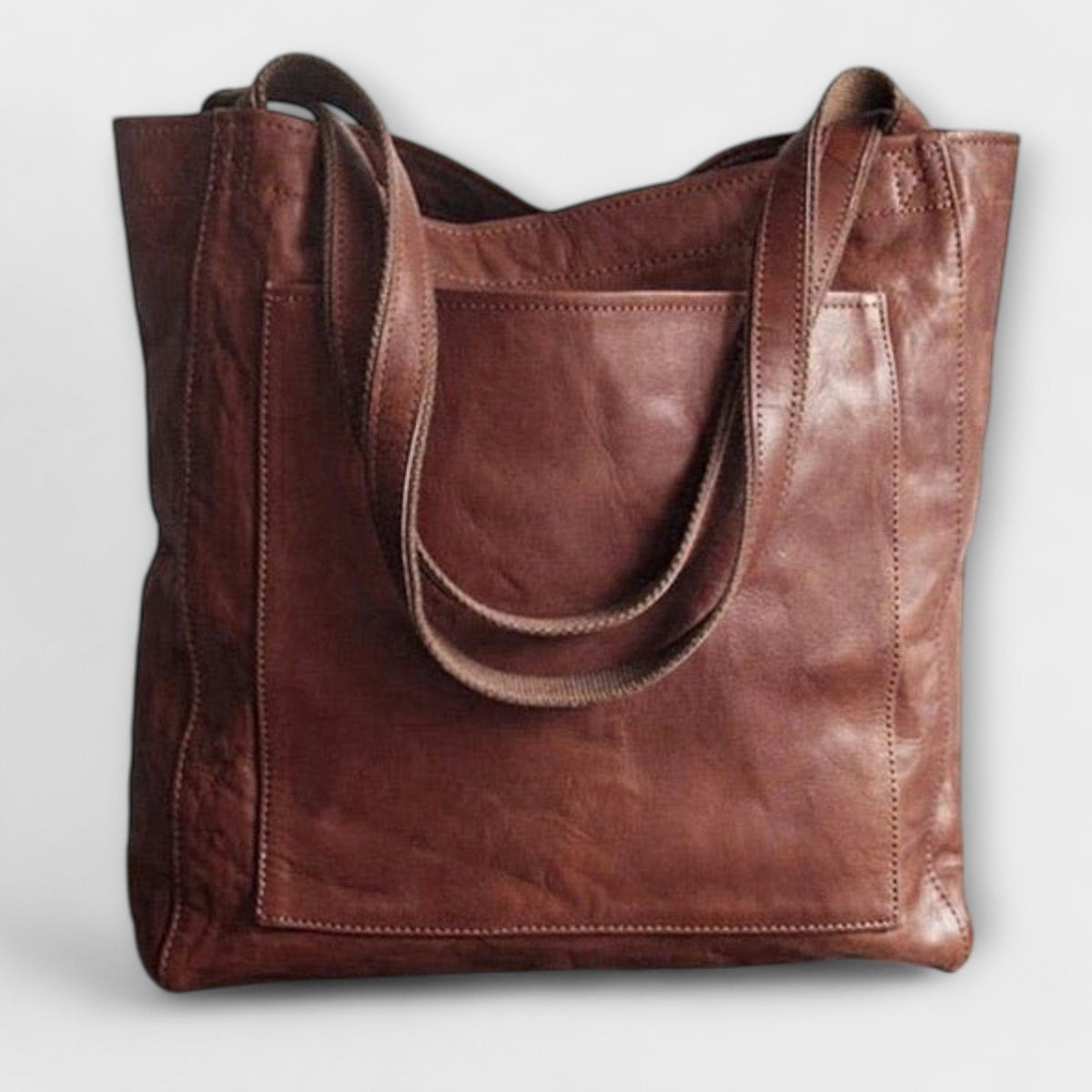 Elegante Lederhandtasche