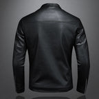 Klassische Lederjacke