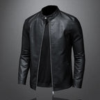 Klassische Lederjacke