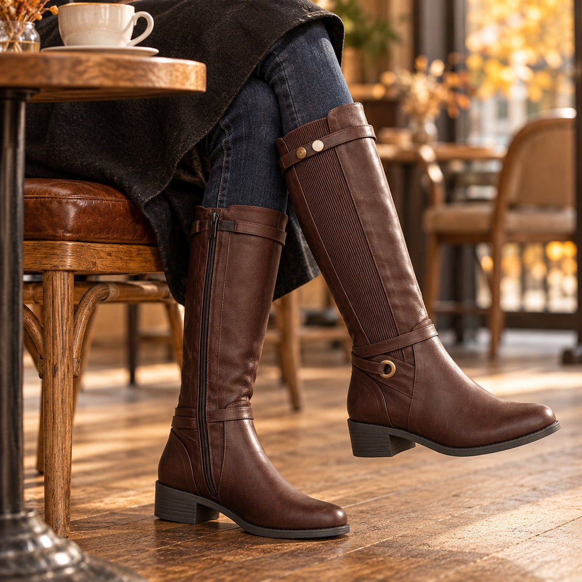 Mathilde™ kniehohe Stiefel