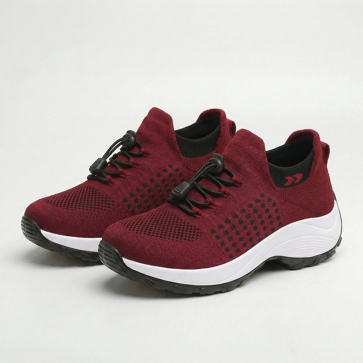 Rossa – Orthopädische Komfortschuhe in leuchtendem Rot