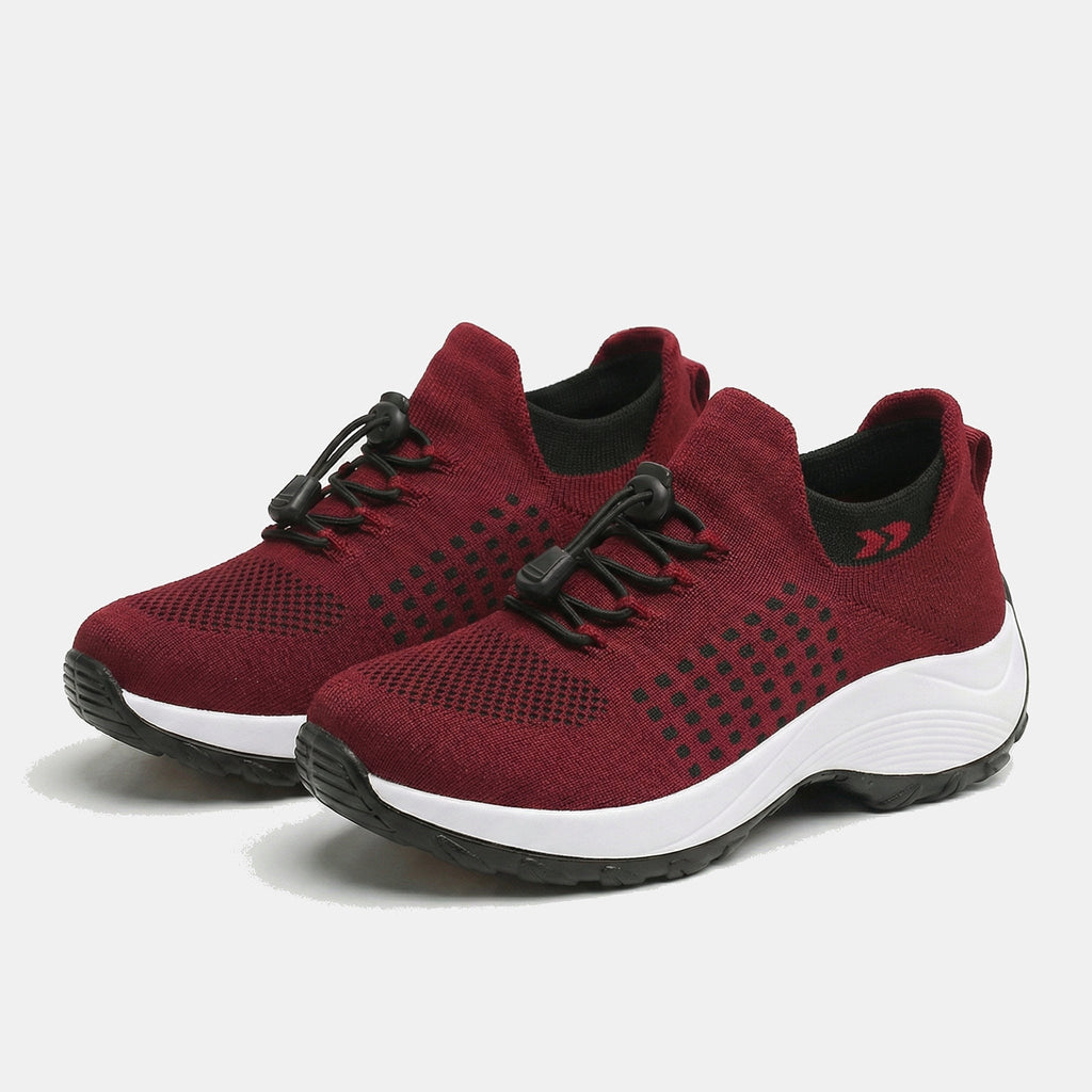 Rossa – Orthopädische Komfortschuhe in leuchtendem Rot