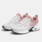 Rosa – Orthopädische Komfortschuhe in Weiß-Rosa
