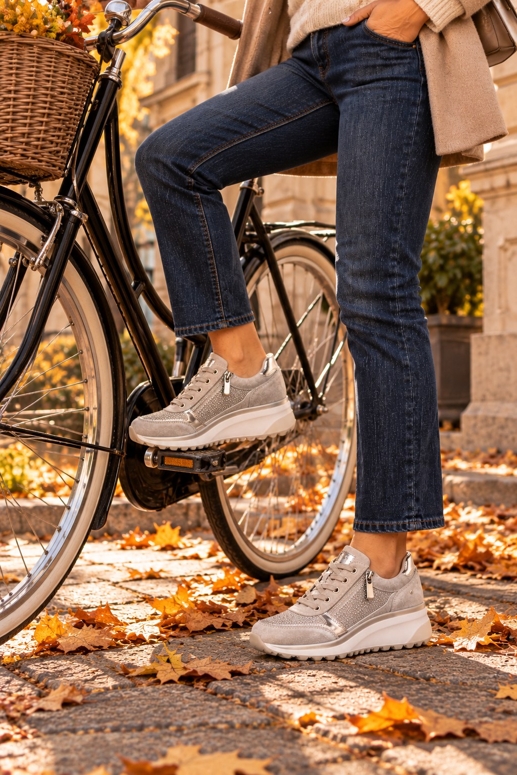 Ricarda Sneaker mit Reißverschluss