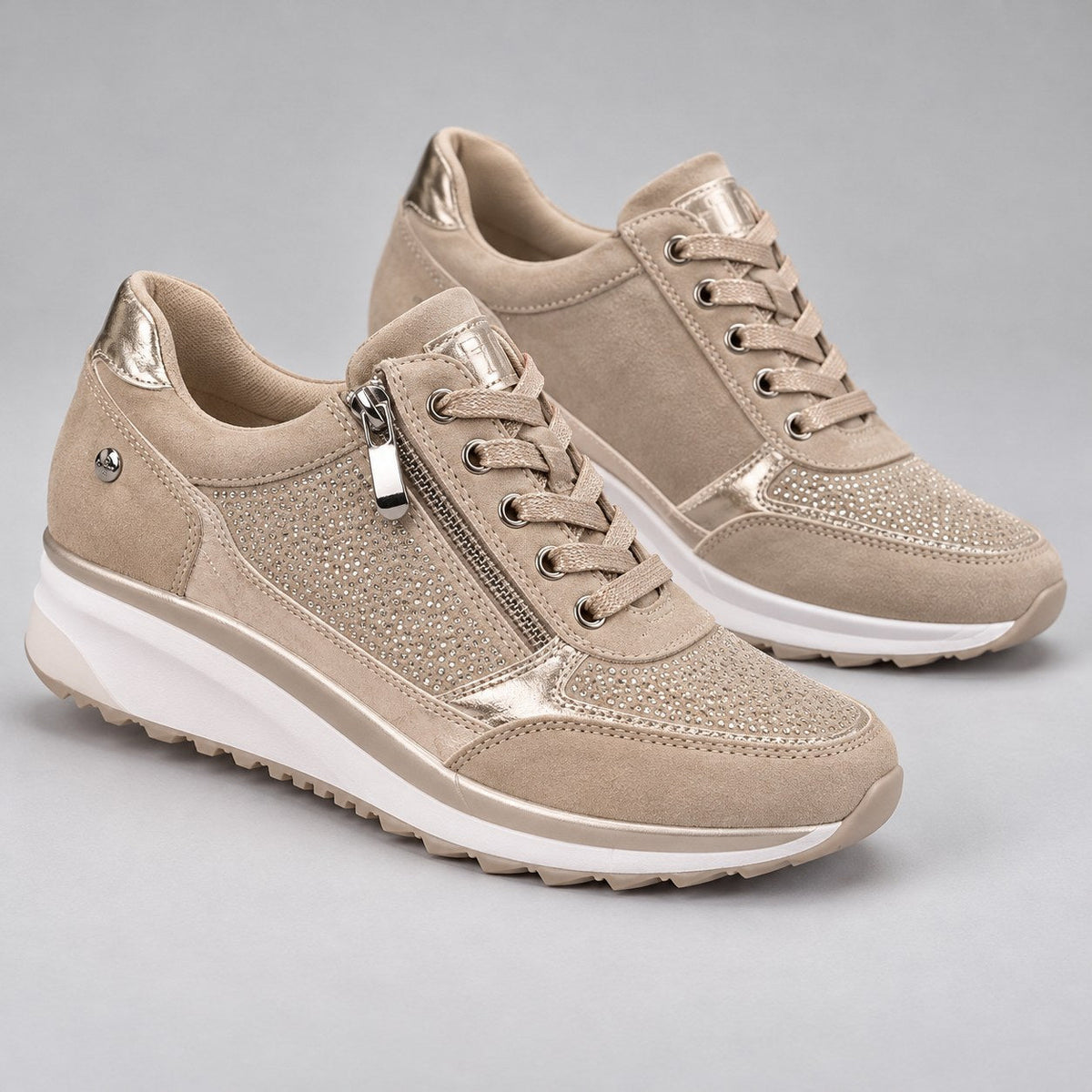 Ricarda Sneaker mit Reißverschluss