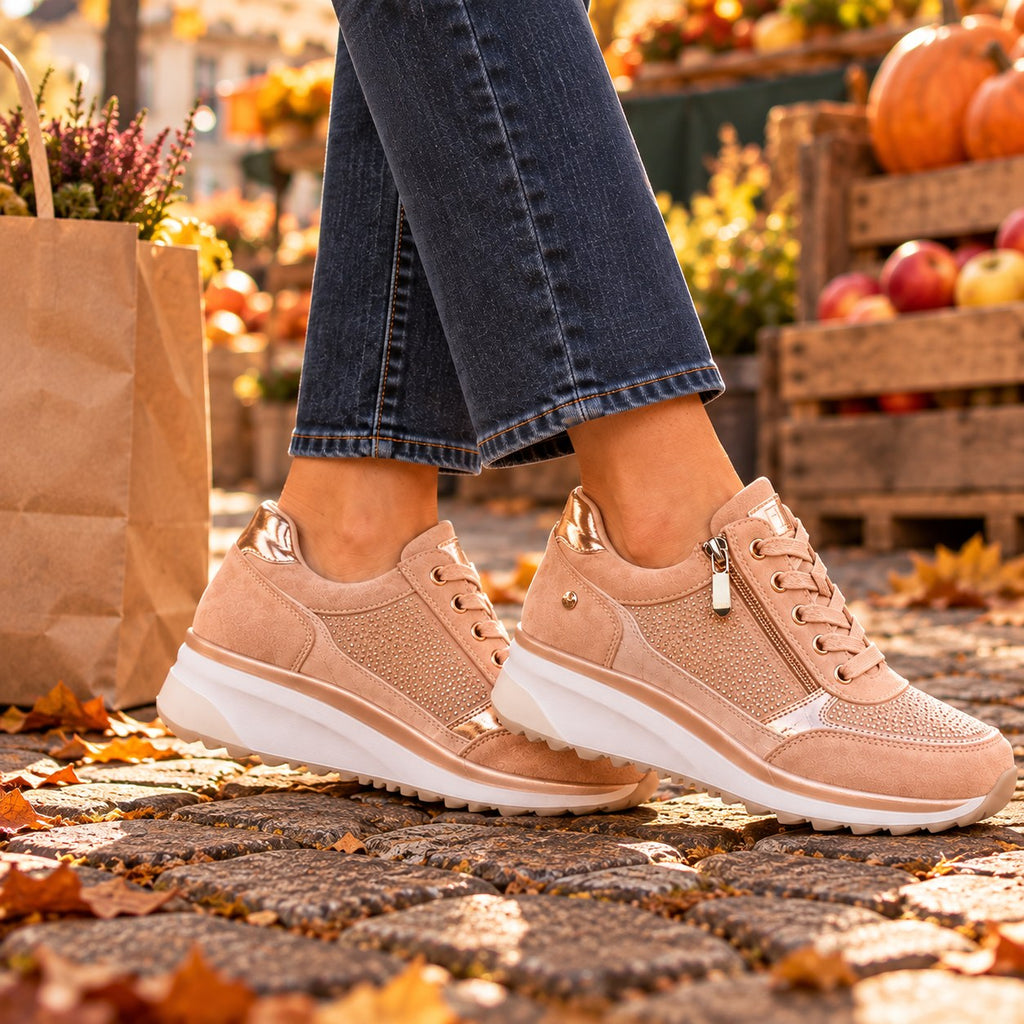 Ricarda Sneaker mit Reißverschluss