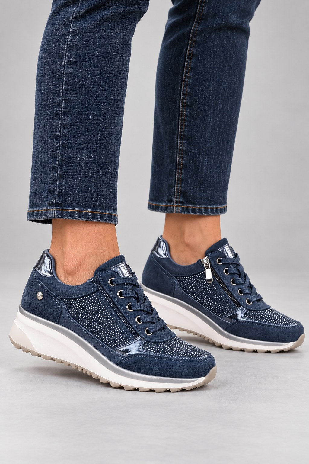 Ricarda Sneaker mit Reißverschluss