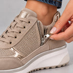 Ricarda Sneaker mit Reißverschluss