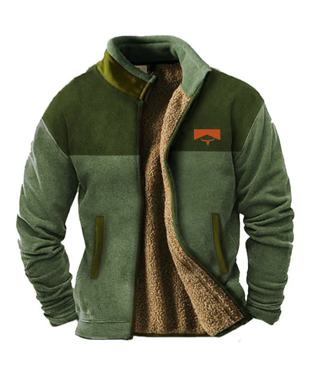 Vintage-Zip-Jacke