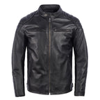 Vintage-Lederjacke