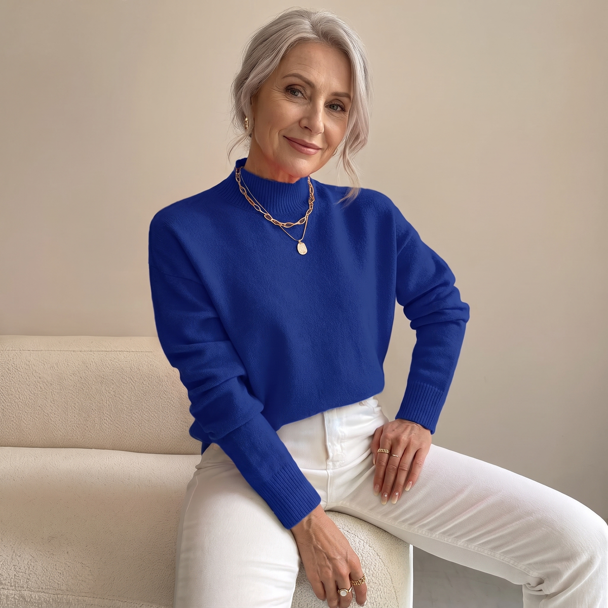 Yvonne™ | Eleganter und warmer Pullover